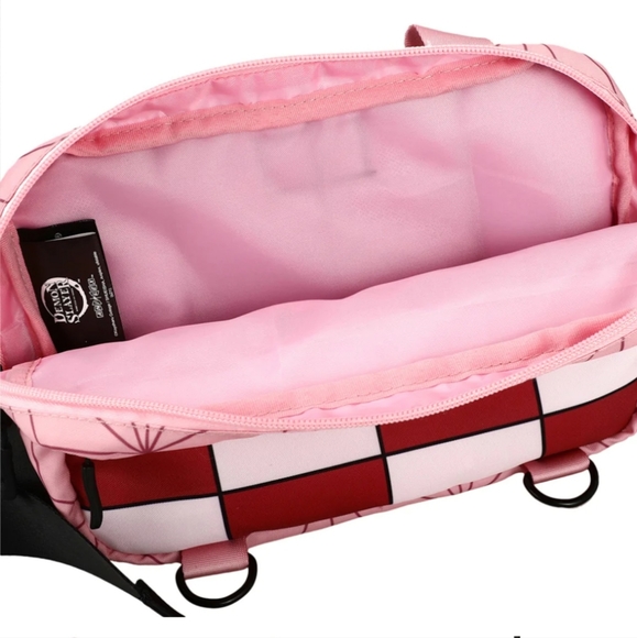 DEMON SLAYER NEZUKO OBI FANNY PACK - Brand New Anime Bag/Purse - Picture 7 of 9